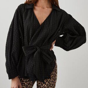 Eileen Woven Button-Up